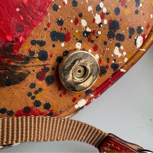 Dooney & Bourke Big Duck Dipinta Florentine Leather Limited Edition Bag - Picture 12 of 16